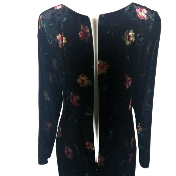 Terry Ward vintage crushed velvet long sleeve - Picture 6 of 8